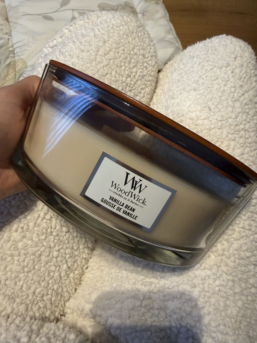 Woodwick Candele: WoodWick Duftkerze Vanilla Bean – Nuovo (secondo la descrizione) da Kaiseraugst venduto da senakaya