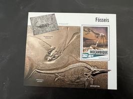 Mosambique Block Dinosaurier 2020 **  (A11)