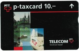 Taxcard V-78 Telecom Basel ungebraucht