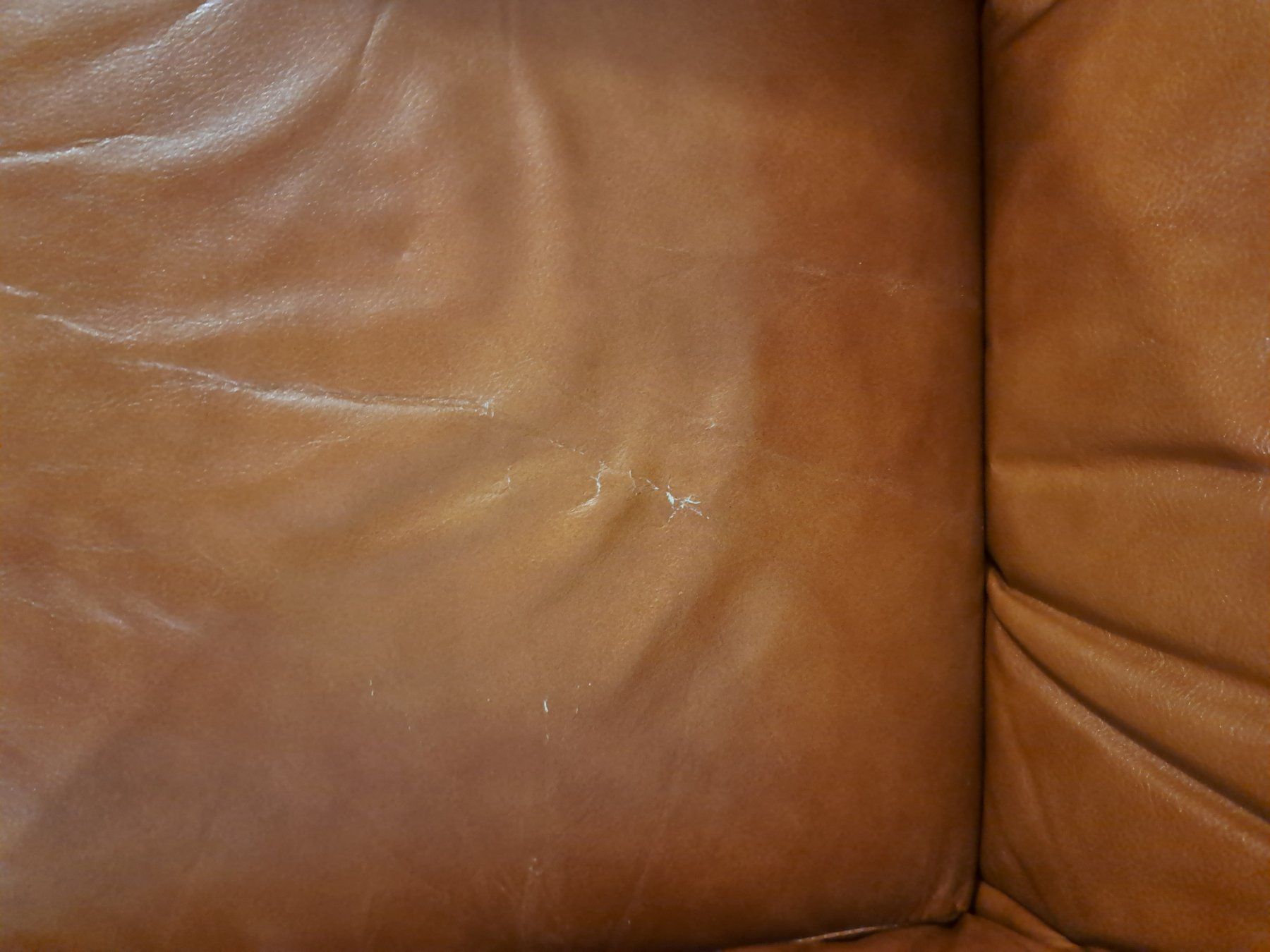 Poltrone: Fauteuil en cuir brun – Usato da Biel/Bienne venduto da Miza03 1