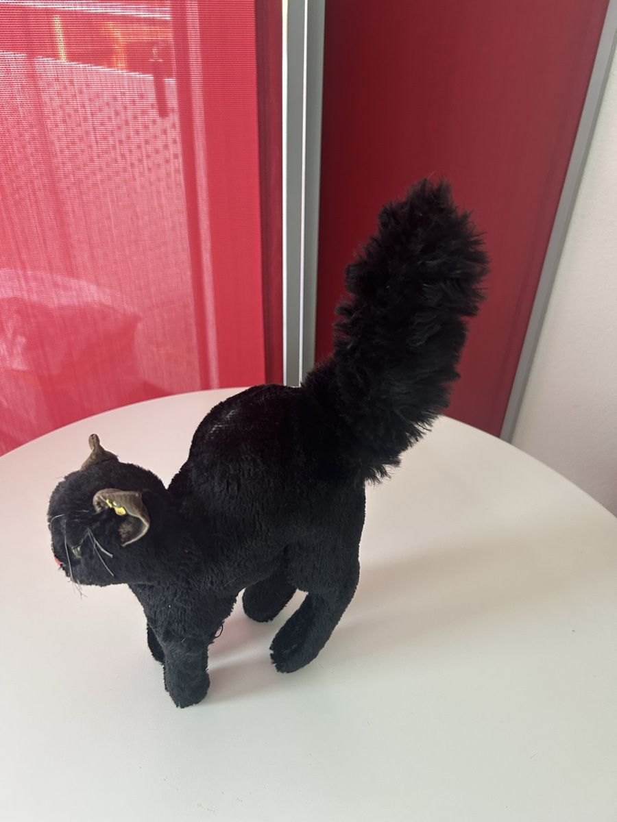 Steiff Giocattoli: Große antike Steiff Katze/Kater mit Buckel – Usato da Zumikon venduto da tuna007 2