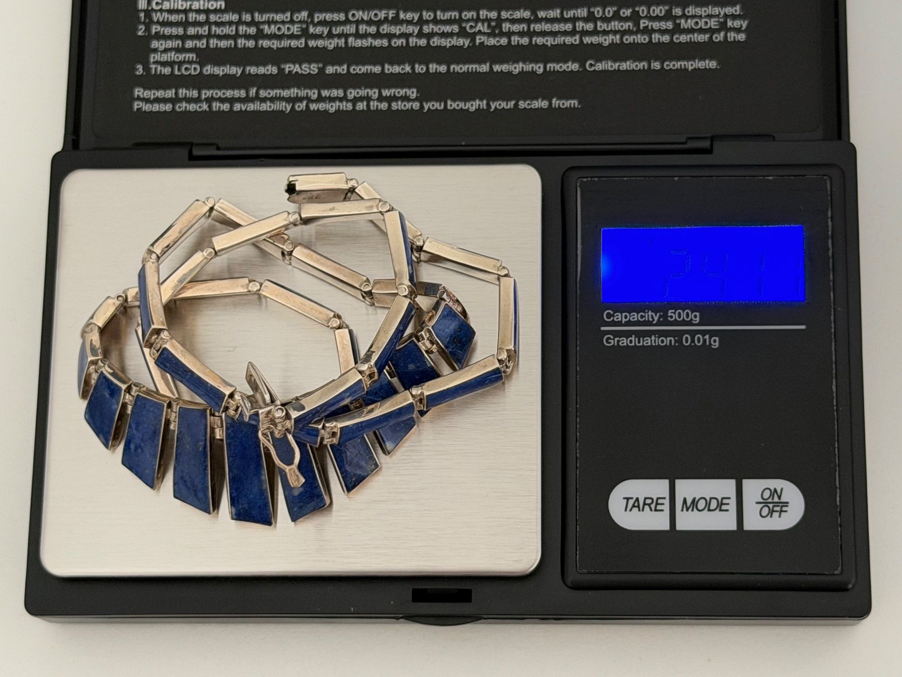 Catenine: NEU Sterling Silber 950 mit Lapislazuli – Nuovo e nell'imballaggio originale da Bern venduto da Javero 9