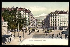 Genéve, Hotel Suisse, Rue du Mont Blanc