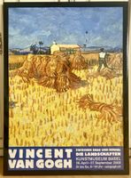 Plakat Vincent van Gogh Kunstmuseum Basel gerahmt