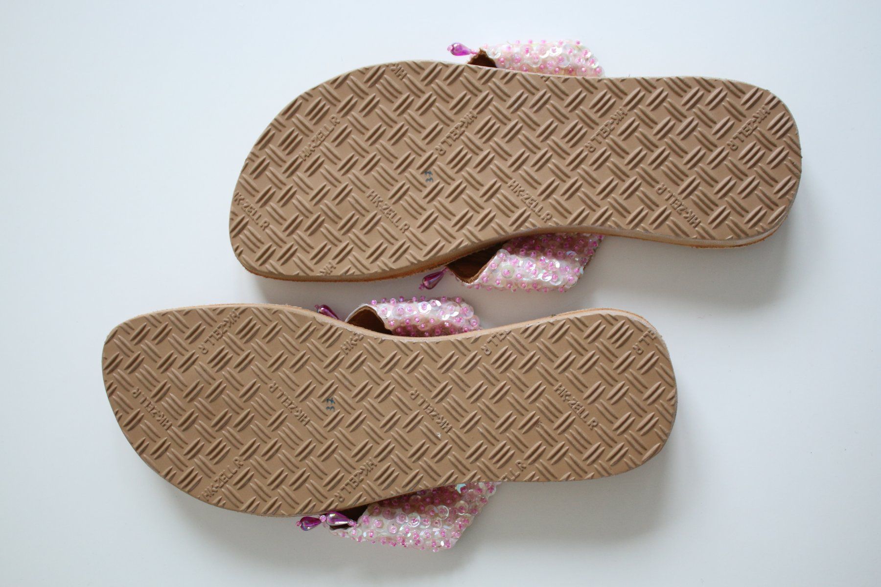 Scarpe da donna: Pailletten-Flipflops, Grösse 37-38 – Nuovo (secondo la descrizione) da Zürich venduto da bentalent711 3
