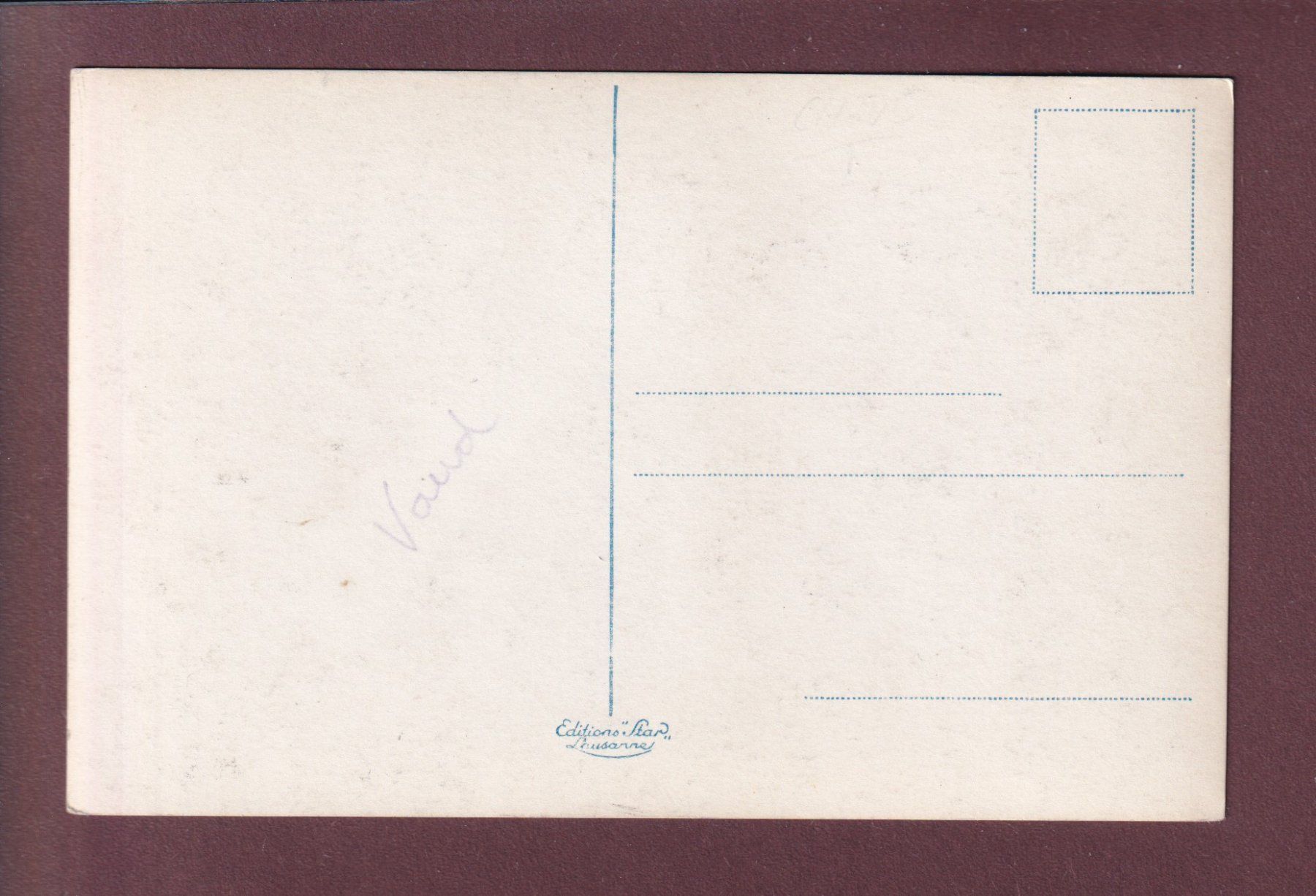 Cartoline postali: LAUSANNE - Ouchy - Magnolia – Usato da Pully venduto da nicecards 1
