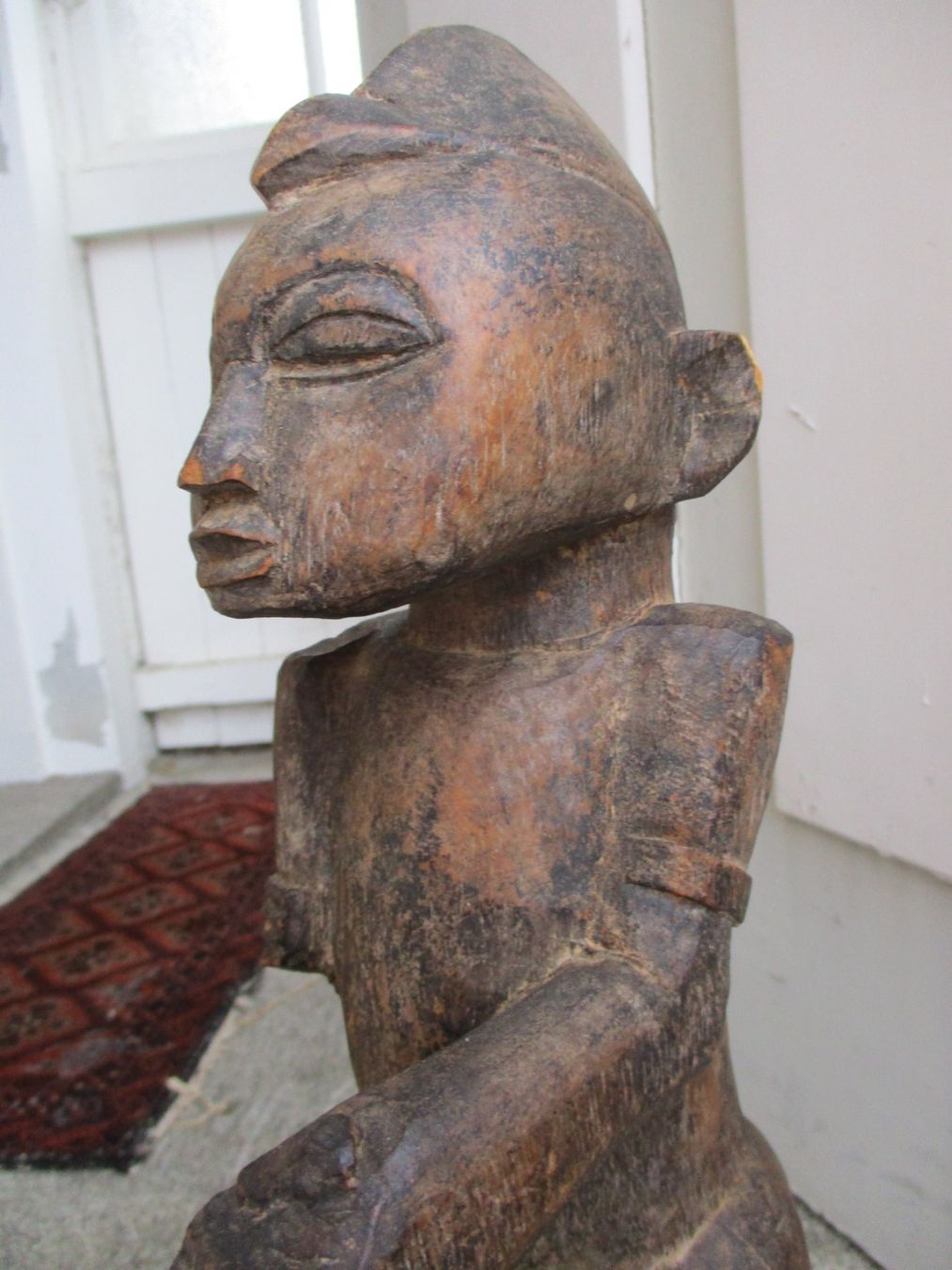 Skulpturen & Statuen: Tribal art historische Reiter-Skulptur Afrika Holz Afrique – Gebraucht aus Windisch von Autogrammo 4