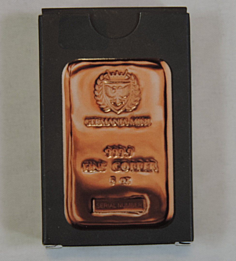 Metalli preziosi: 5 oz Kupfer Barren, Germania Mint – Nuovo e nell'imballaggio originale da Duggingen venduto da doogbua 4