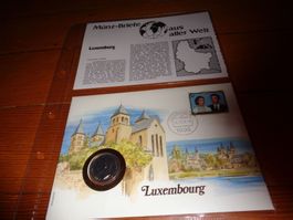 Münzbrief Luxemburg