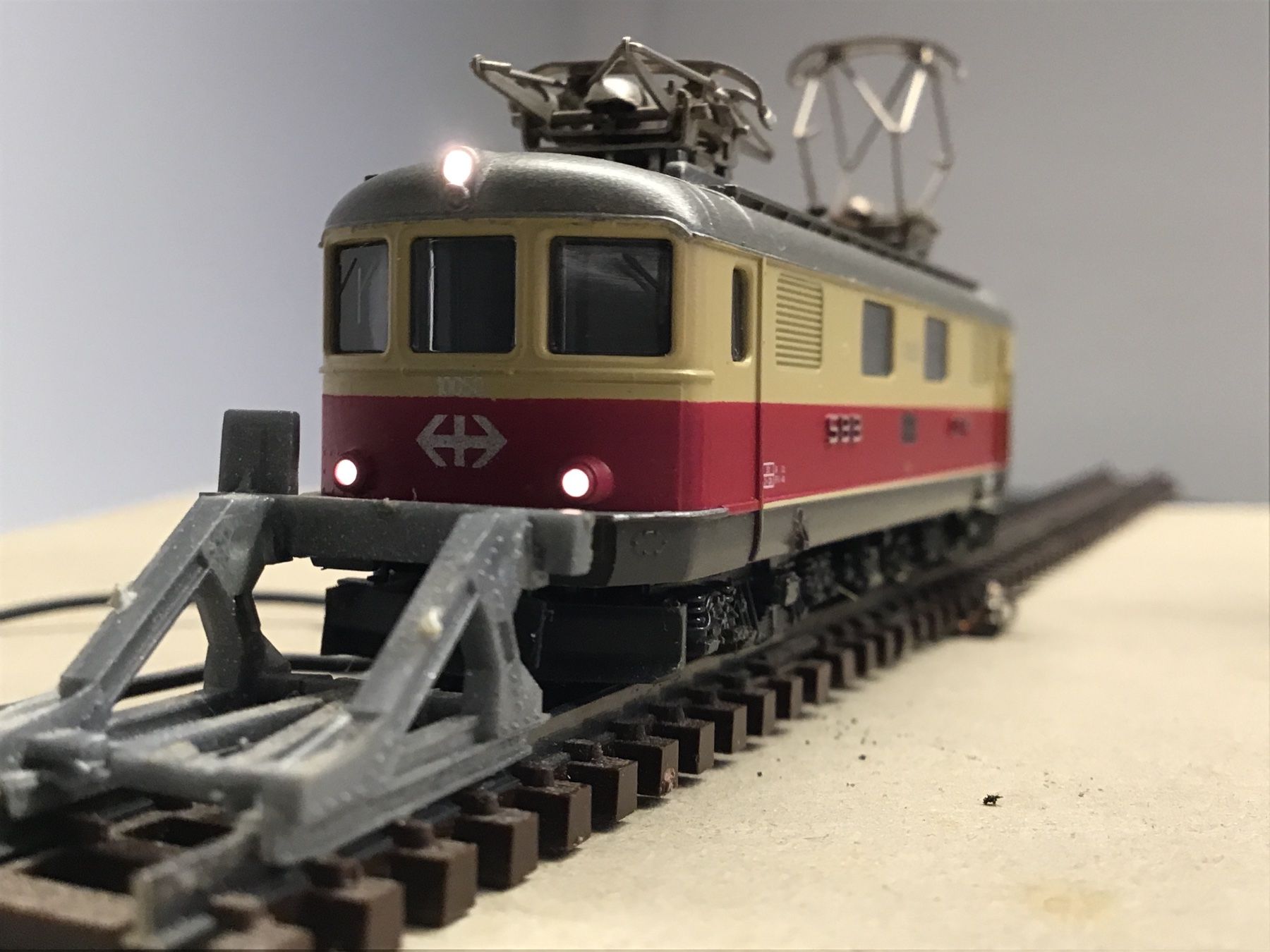 Hobbytrain Modellini di ferrovie: HOBBYTRAIN RE 4/4 I SPUR N TEE – Usato da Männedorf venduto da Spezial-Modelle