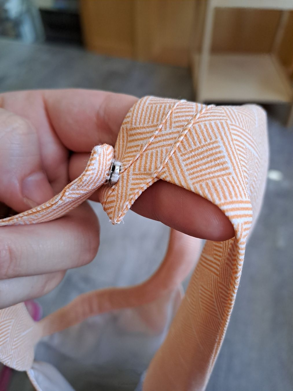 H&M Tops: H&M Top orange gemustert Gr. EUR 40 – Gebraucht aus Rickenbach LU von bishiida 3