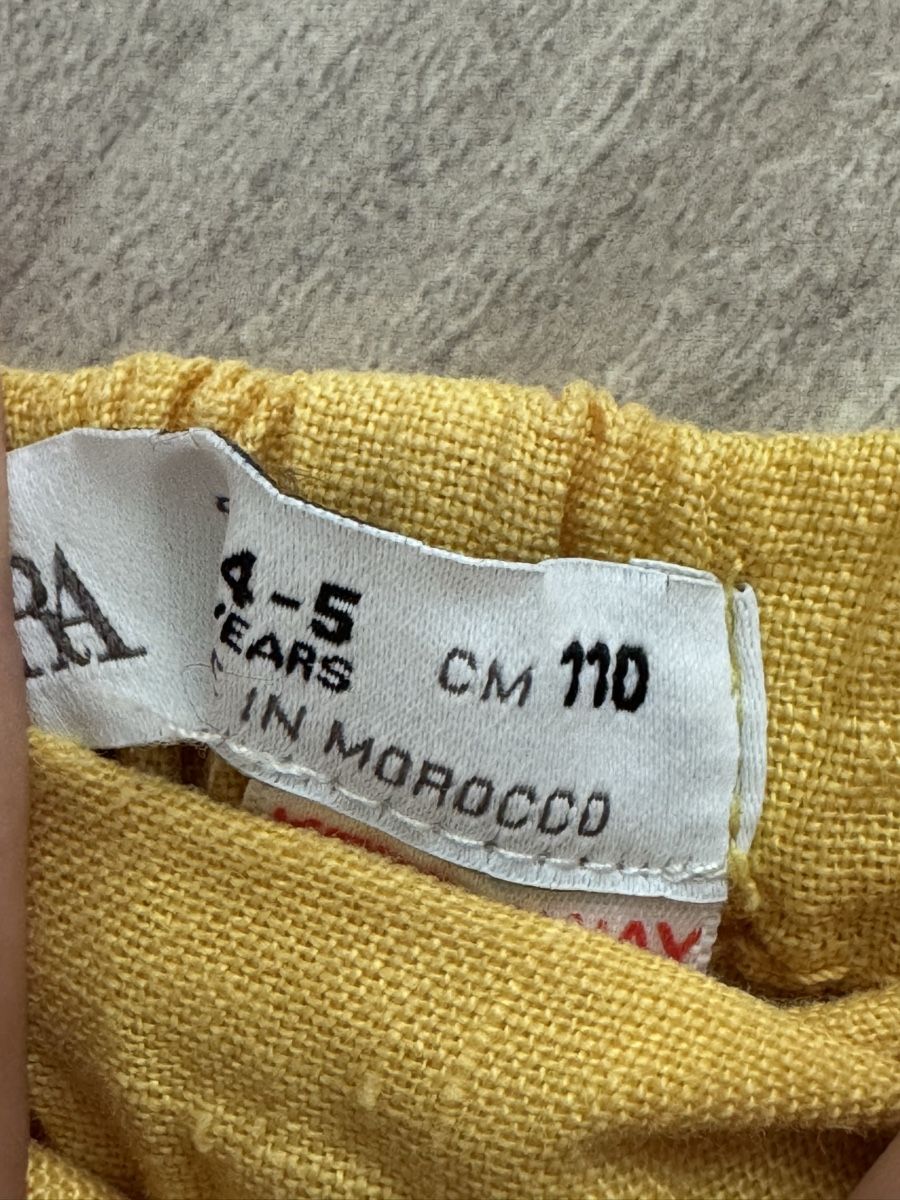 Zara Pantaloni: Mädchen Shorts Zara 100% Leinen Grösse 110 – Usato da Galgenen venduto da Vintluxe 2