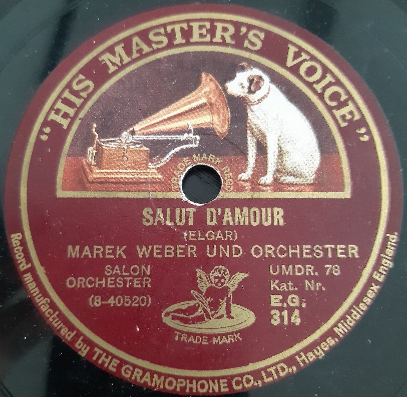 Dischi in vinile: Marek Weber Und Orchester (Shellac, 10") – Usato da Genestrerio venduto da TheMad