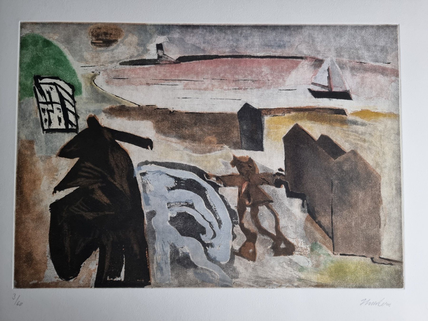 Grafica & Litografie: HELLSTERN MAX RADIERUNG SIGNIERT NUMMERIERT – Usato da Gersau venduto da grafik-kunst