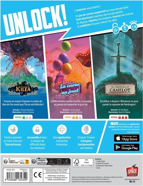 Jeux: Unlock! Enchanted Adventures – D'occasion à Genève par mkno83 1