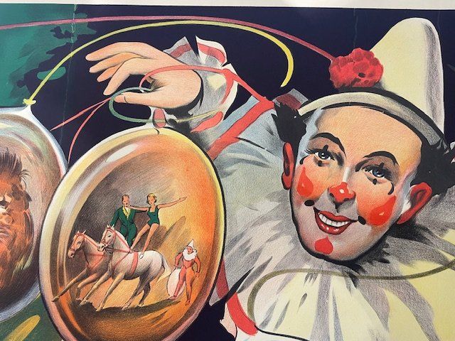 Foto & Immagini: Zirkus - Clown Original Plakat – Usato da Eggenwil venduto da Joyart 1