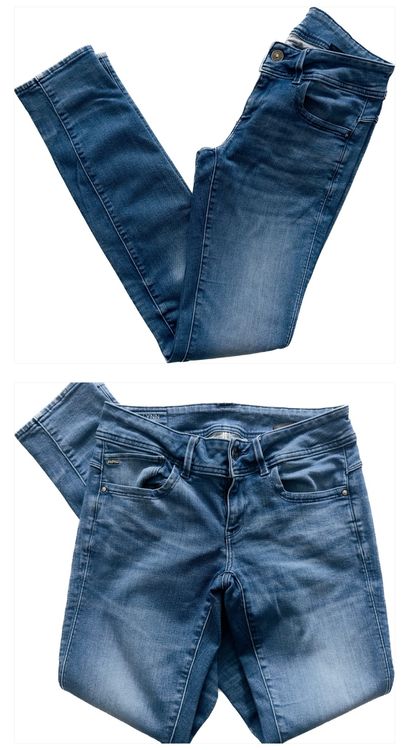 # WOMAN - Jeans ,, Mid Skinny‘‘ Gr. 30/36 - G-STAR LYNN # 2