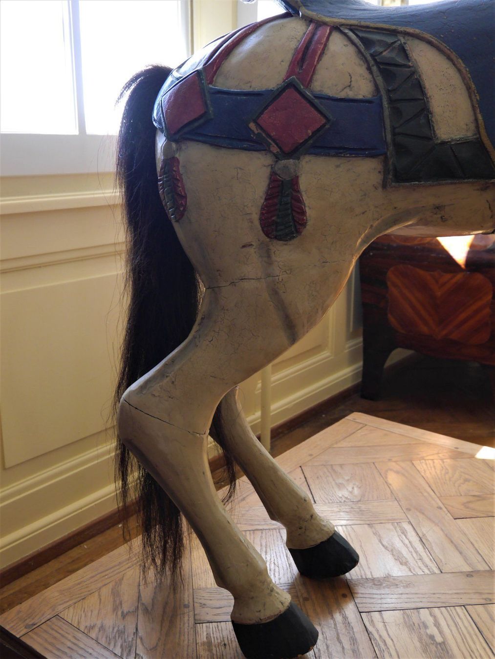 Statuette: Cheval de manège - Karussell Pferd – Usato da Marnand venduto da MrBozzol 3