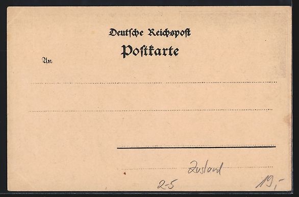 Cartoline postali: Litho Nizza, älteste gedruckte Ansichts – Usato da Berlin venduto da bartko-reher 1