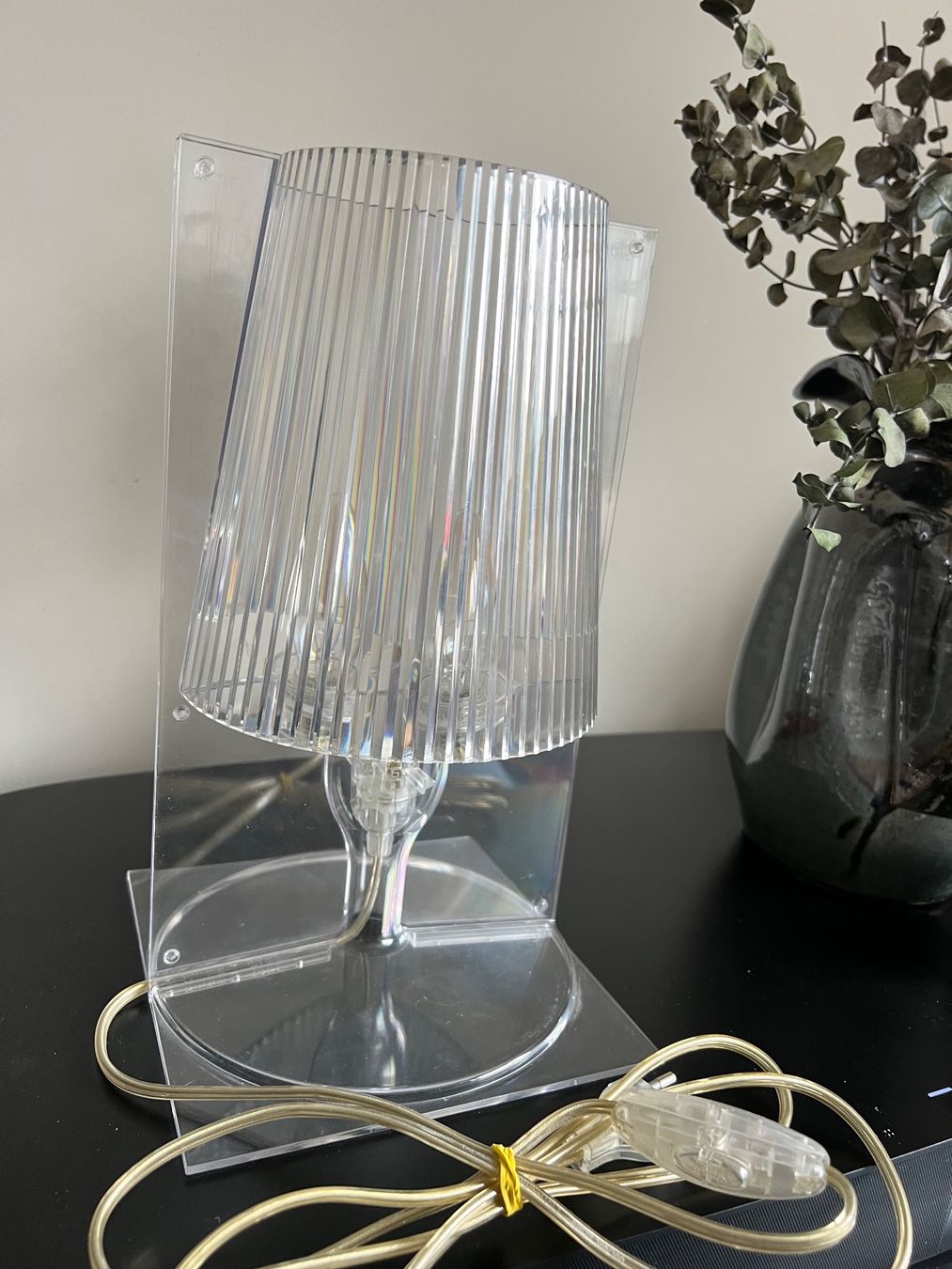 Kartell Lampade: Kartell Take Lampe Tischlampe glasklar – Usato da Jona venduto da Sariksa 4
