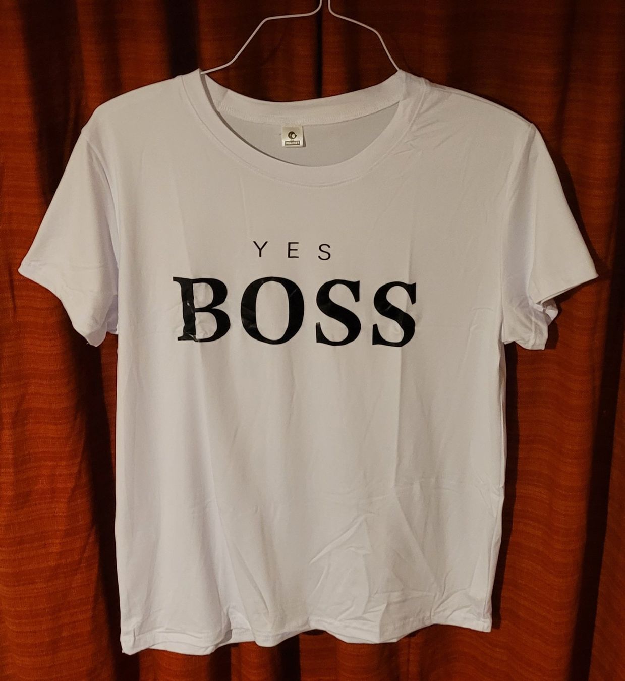 T-Shirts: "Yes Boss" T-Shirt Gr. S – Neu und originalverpackt aus Zürich von Avd 3