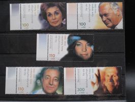 BRD 2000 Deutsche Filmschauspieler **