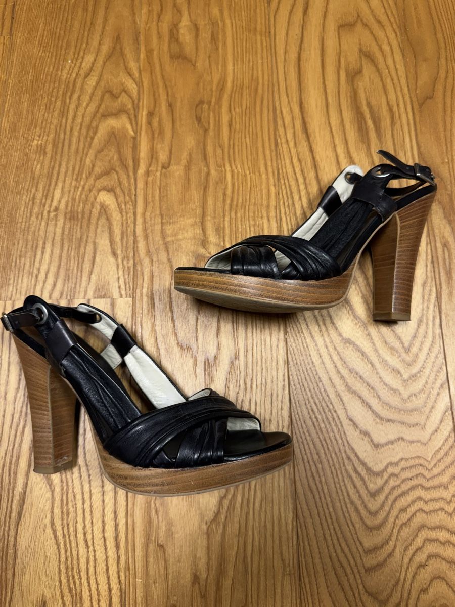 Scarpe da donna: Sommer High Heels Leder Grösse 37 – Usato da Haldenstein venduto da nicB74 1