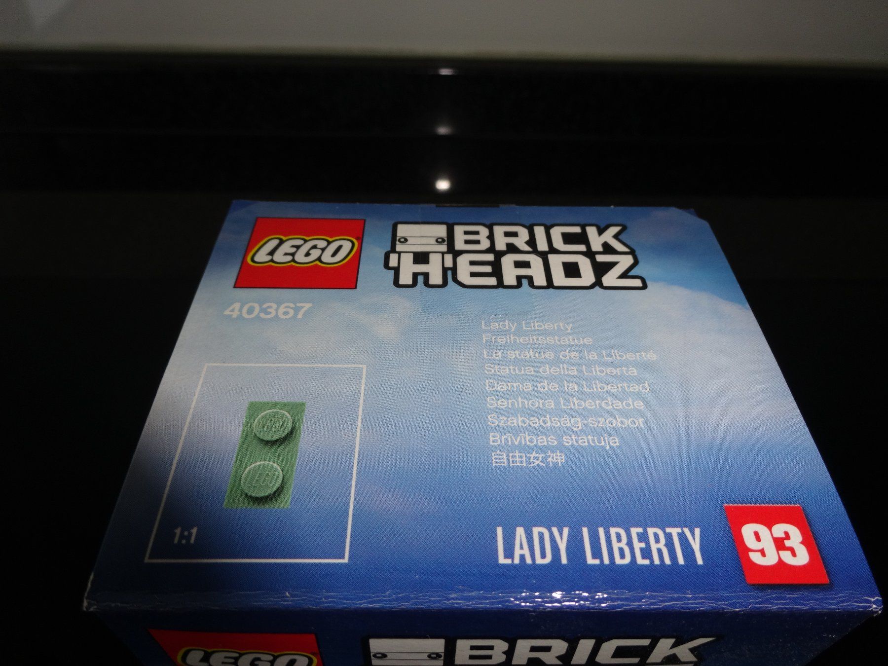 Lego Giocattoli: Lego Brick Headz Lady Liberty Nr 40367 – Nuovo e nell'imballaggio originale da Neerach venduto da jenny062 1