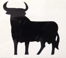 Sticker Spanien Stier