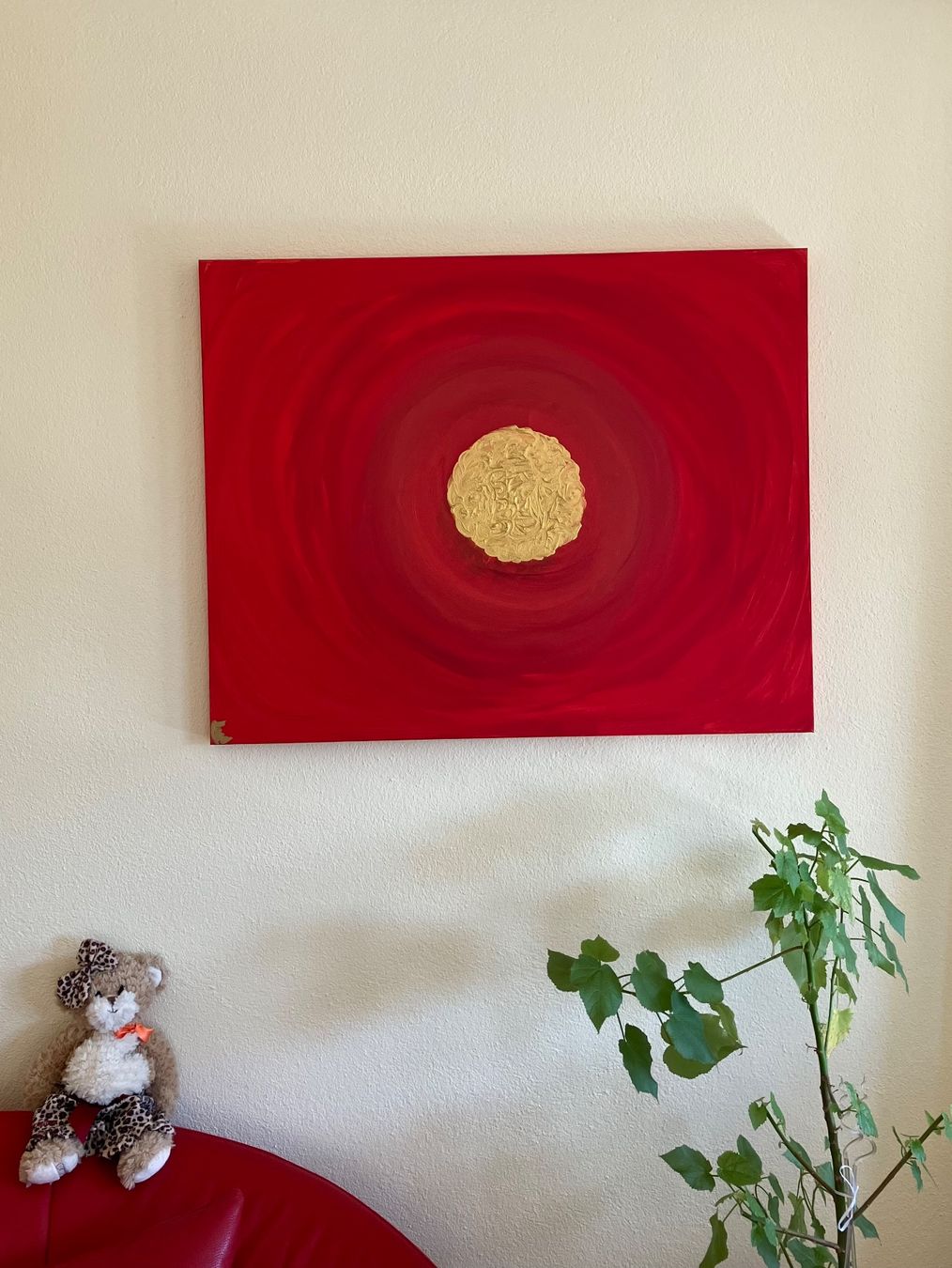 Gemälde: Energiebild 80 x 100 cm – Gebraucht aus Triesen von Einstein011 1