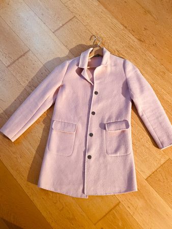 Wollmantel rosa BENETTON Gr.36-38