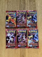 6x Pokemon Destined Rivals Booster Pack Englisch