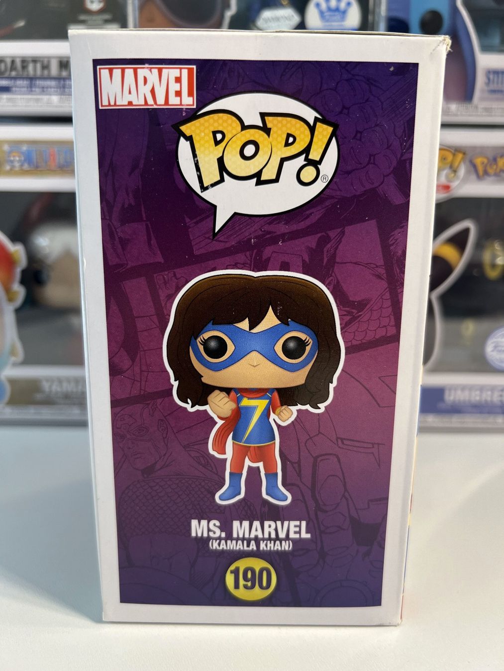 Funko Figuren: Funko POP! Marvel Ms. Marvel (Kamala Khan) Edition Limitée – Gebraucht aus Le Mouret von perfectbijou 1