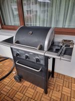 Gasgrill von Mr.Grill 3-Brenner schwarz mit Zubehör