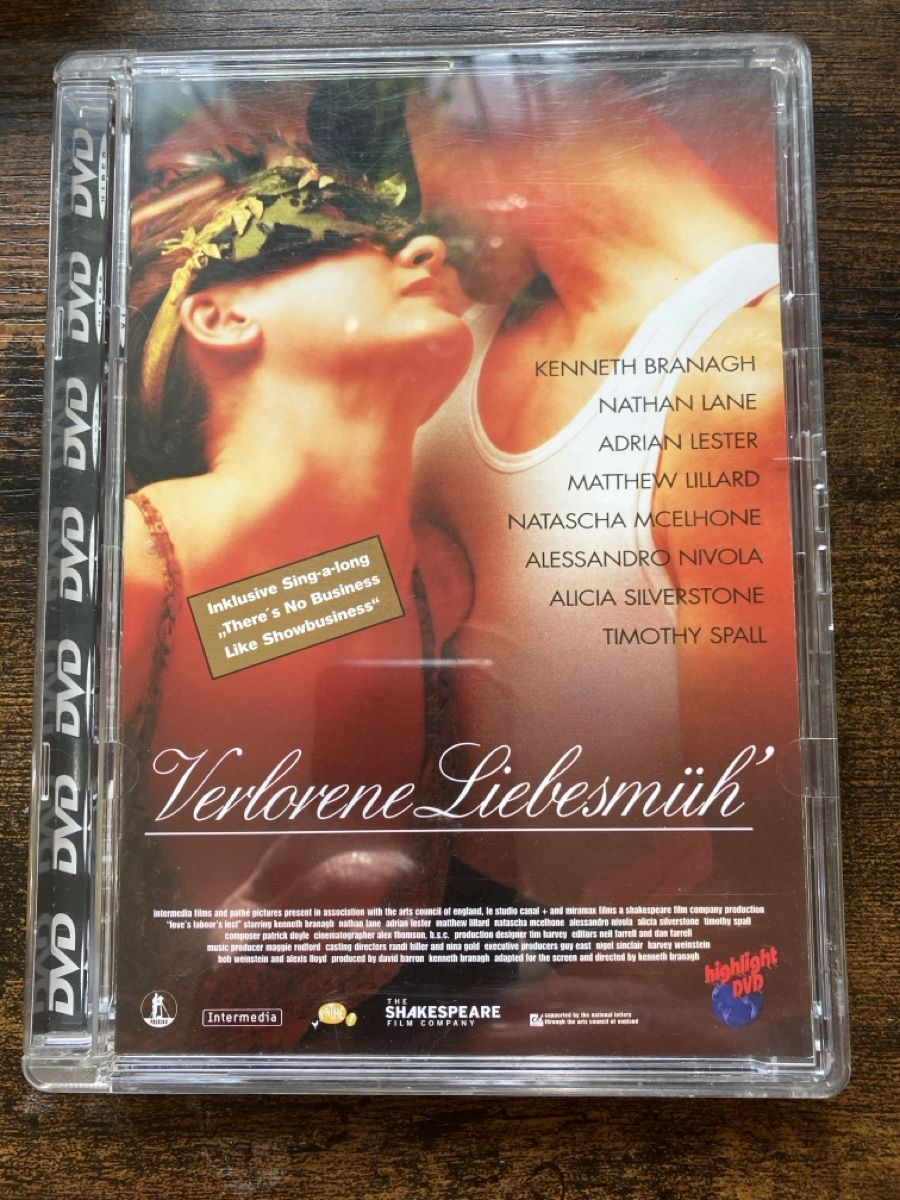 Tutti i DVDs: Verlorene Liebesmüh DVD – Usato da Glarus venduto da Jhuber78