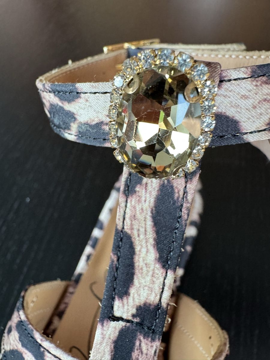 Scarpe da donna: Sandali in tessuto maculato – Nuovo (secondo la descrizione) da Porza venduto da GioCa65 3