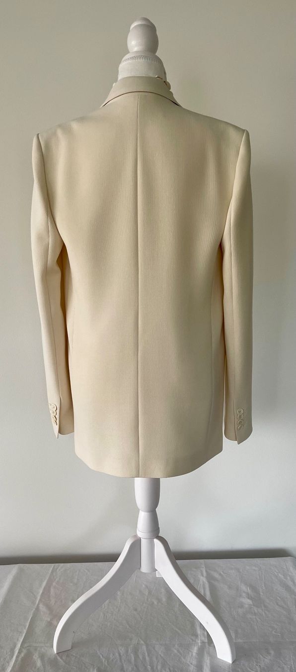 Zara Giacche: Klassisch Damen Blazer Crème NEU – Nuovo (secondo la descrizione) da Weiningen ZH venduto da san_7hsm 1