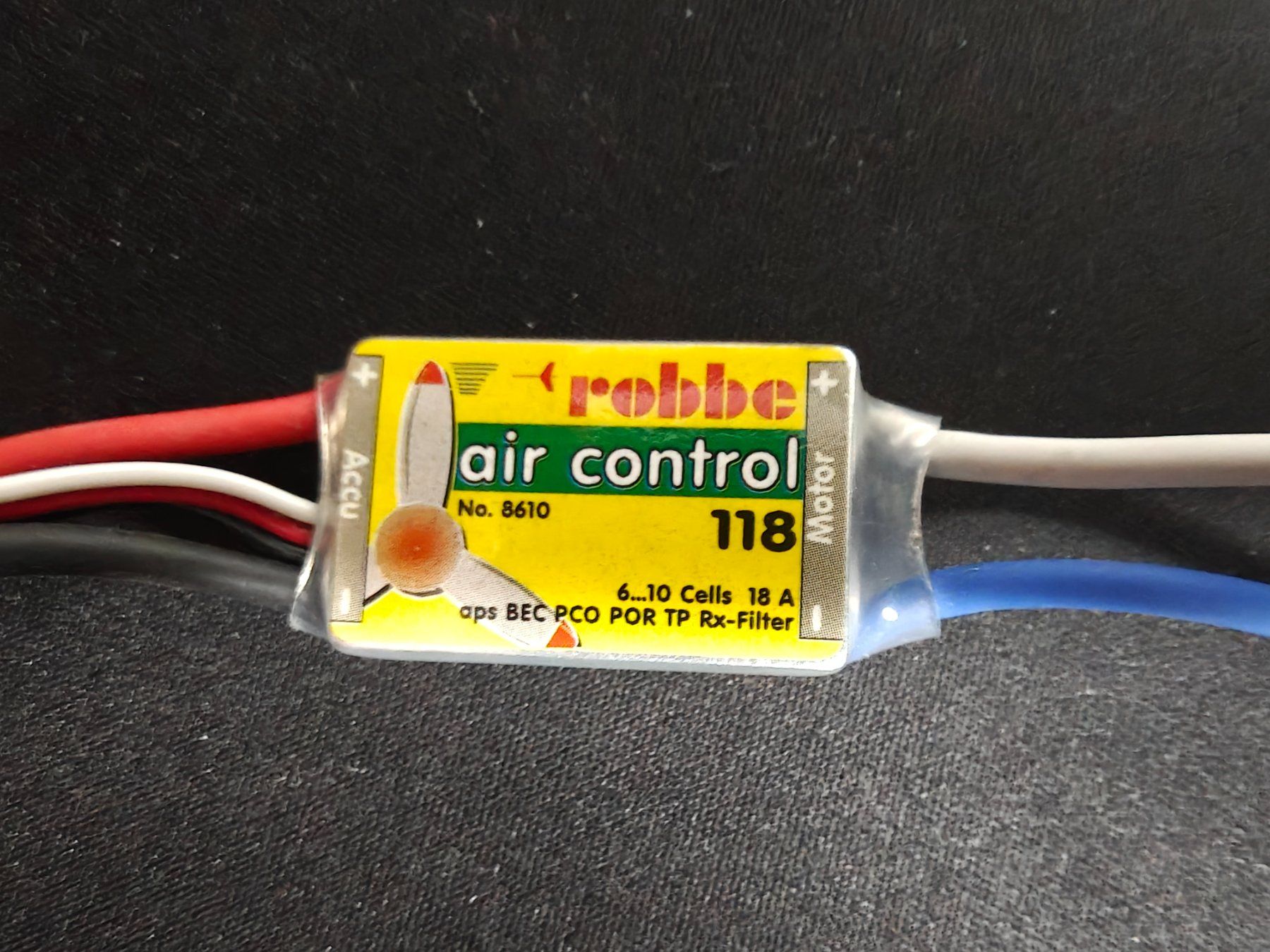Robbe Motoren: Robbe Air Control 118 + moteur 380SH – Gebraucht aus Longirod von Mike_7773 1
