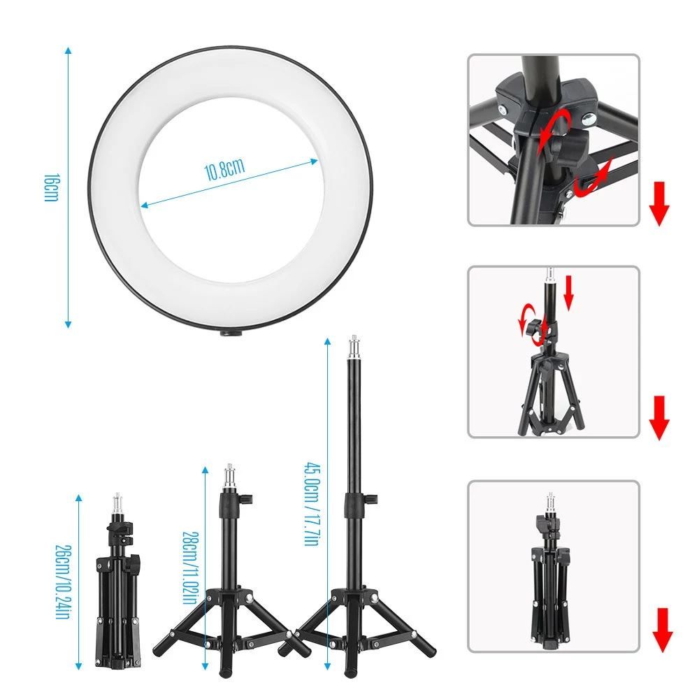 Lampade: 6 Zoll Desktop Mini LED Ringlicht – Nuovo e nell'imballaggio originale da Malans GR venduto da BUYBEST-Schweiz 1