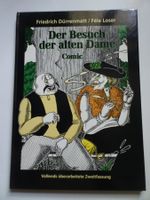 Der Besuch der alten Dame Comic, Dürrenmatt, signiert