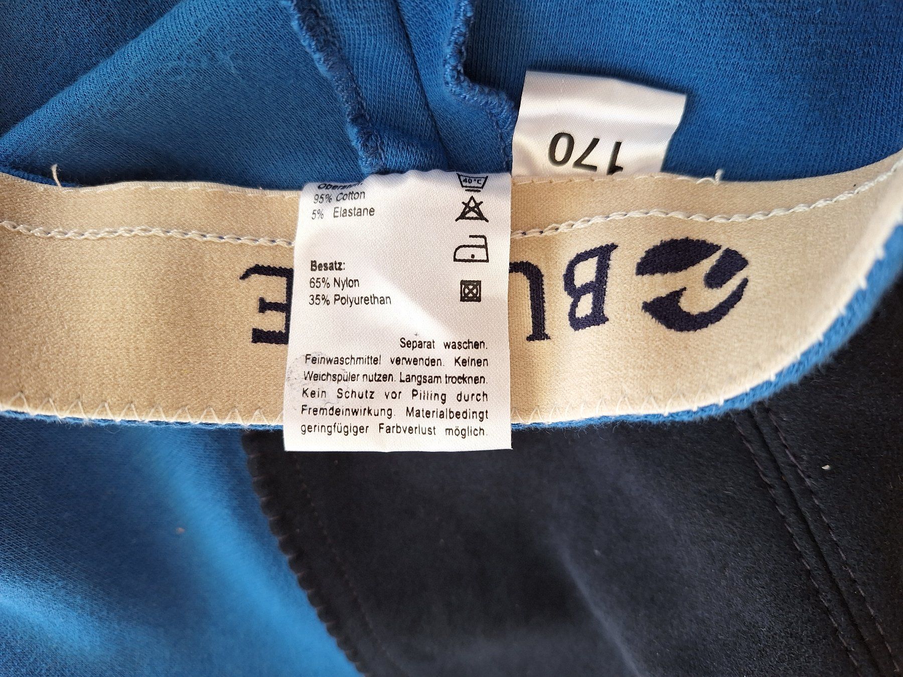 Hosen: Reithose, blau, Gr. 170 – Gebraucht aus Küttigen von Cmerkli 2