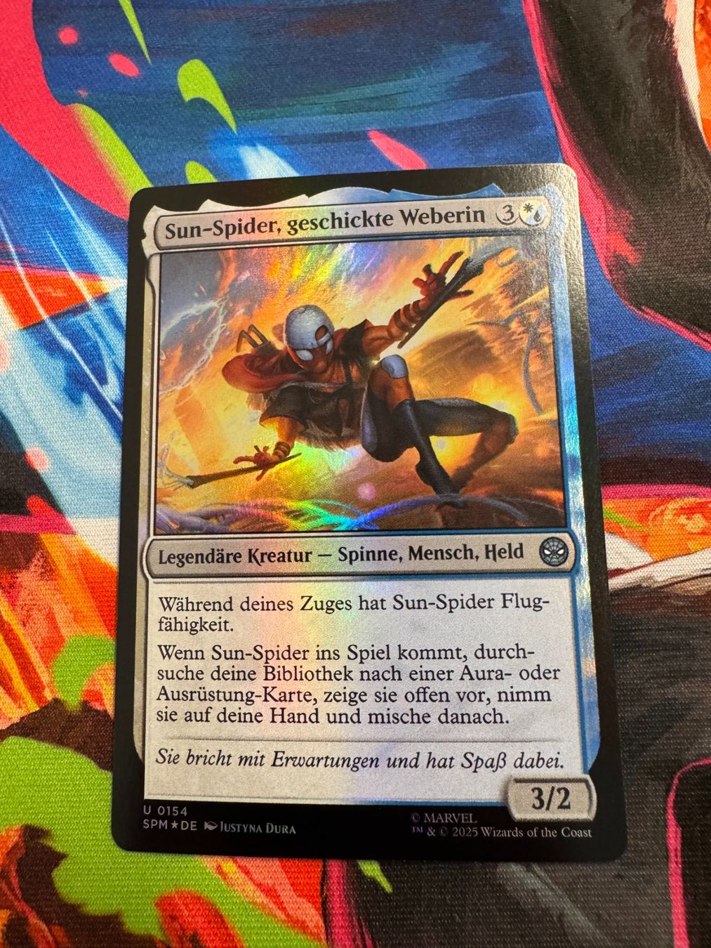 Magic The Gathering Carte collezionabili: Sun-Spider, geschickte Weberin - Marvel's Spider-Man - Magic – Nuovo (secondo la descrizione) da Bülach venduto da Pfrenzel