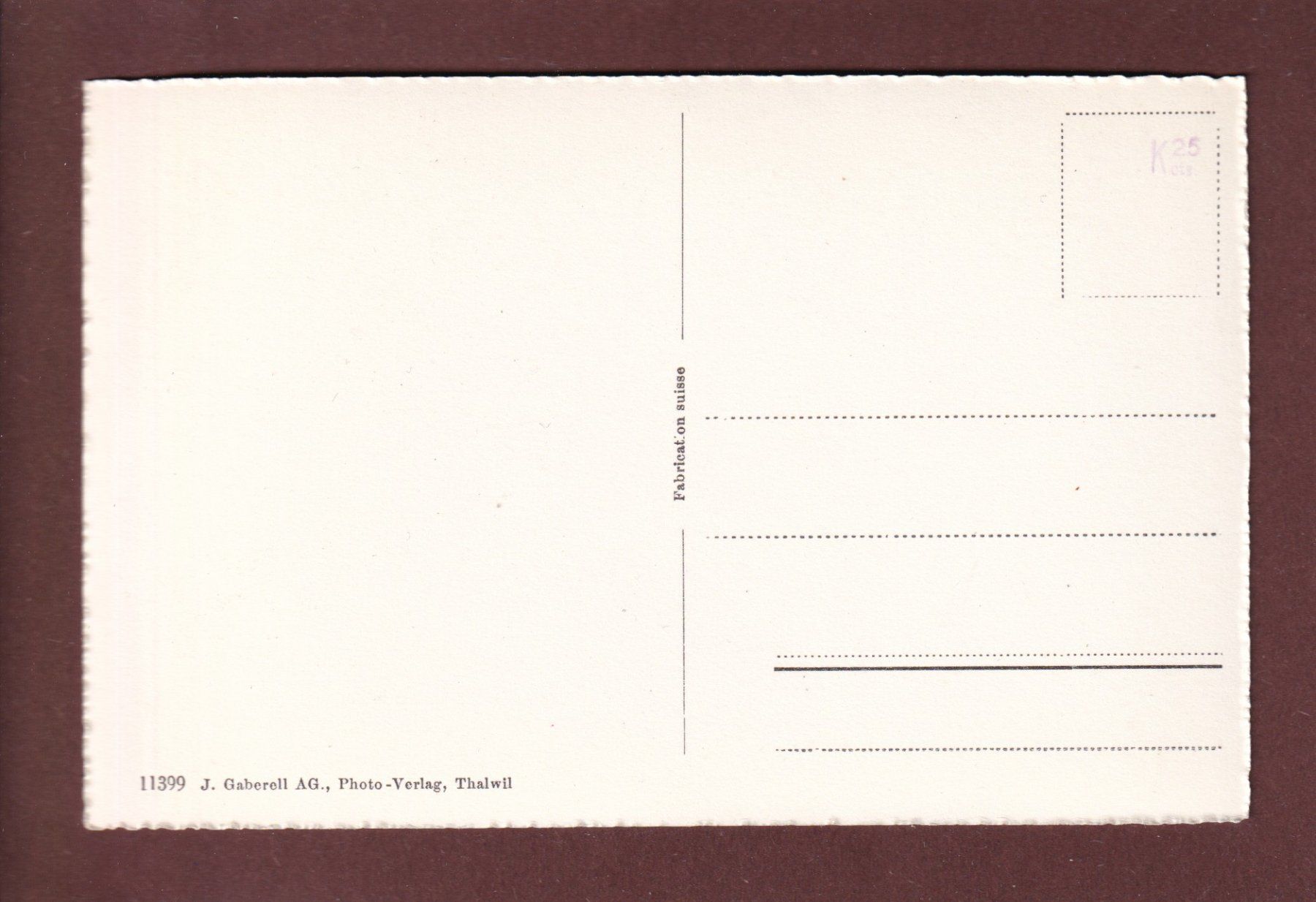 Cartoline postali: Schloss BUONAS gegen Zug – Usato da Pully venduto da nicecards 1