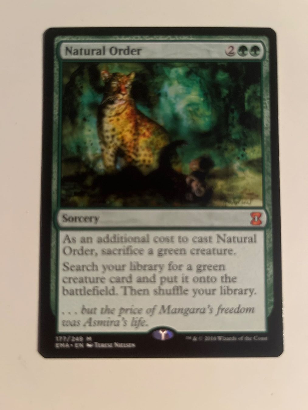 Magic The Gathering Carte collezionabili: 1 x Natural Order - Magic: The Gathering - MtG – Usato da Kriens venduto da Shadi1980