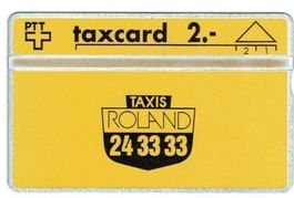 Taxcard 201L_20633, Taxi Roland 500 Ex, ungebraucht