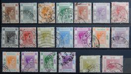 Hong Kong British ex. Kat. 139-162 gest. 1938/42