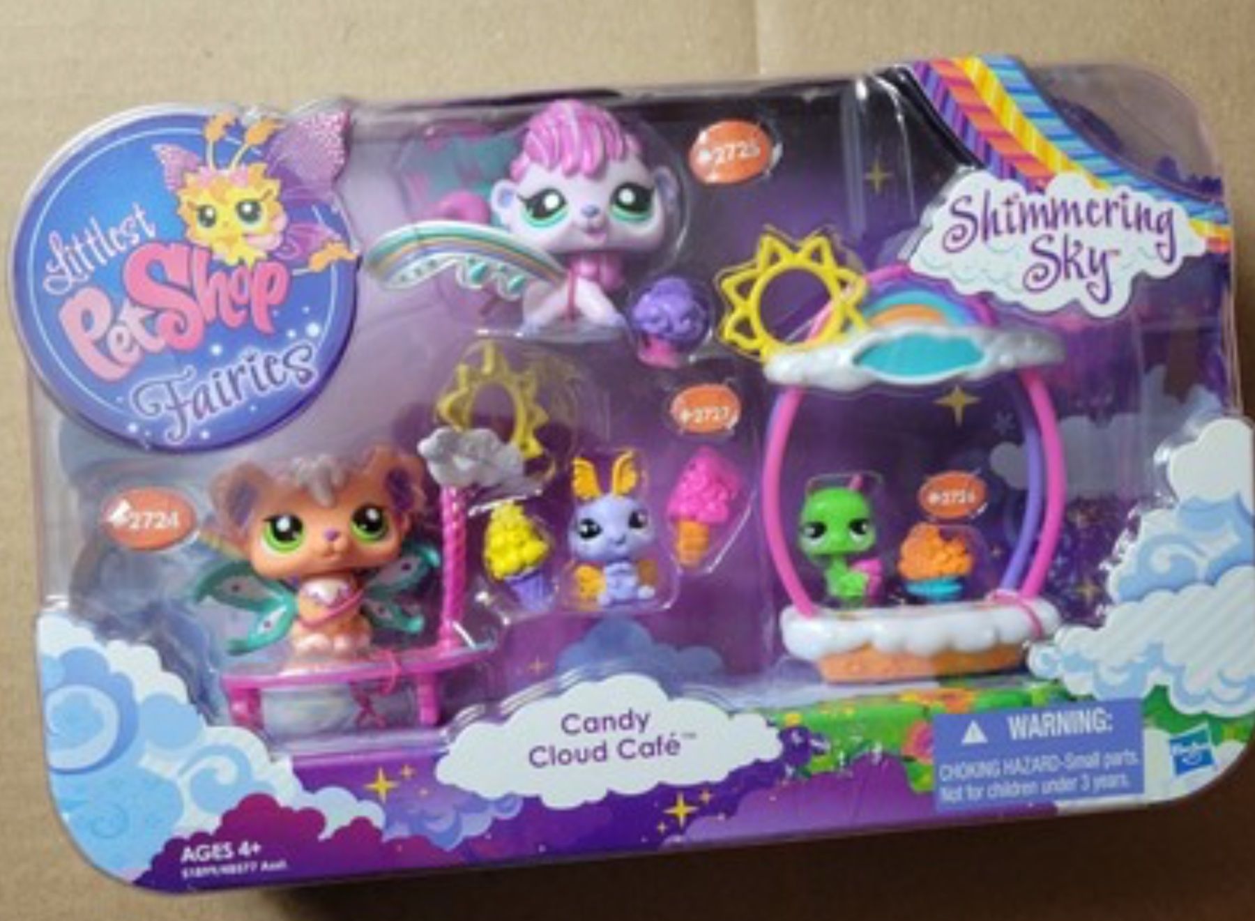 Littlest Pet Shop Giocattoli: Littlest Pet Shop Spielset Candy Cloud Café – Usato da Sursee venduto da giu_205 3