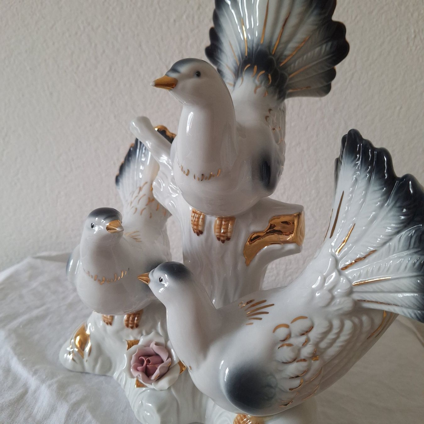 Tutte le decorazioni: Vintage 2 Tauben Dekoration – Usato da Winterthur venduto da Goldpipau 7