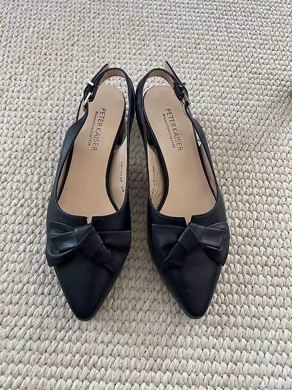Kaiser Chaussures femmes: Dunkelblaue Peter Kaiser Slingpumps, Gr.38 – Neuf (Voir description) à Diegten par ste_pvd5 1