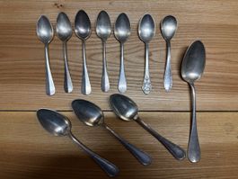 Lot Silber Löffel